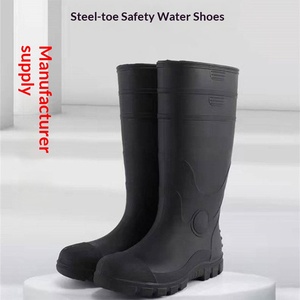 Top-level S5 <strong>Wellington</strong> Unisex Anti-static PVC Shoes Steel Toe and Midsole Mining Agricultural Waterproof Work Safety Rain <strong>Boots</strong> - Product Image 2