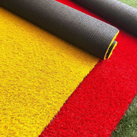 Outdoor-Kunstrasenmattenrollen, 25mm 30mm, feuerfest, wasserdicht, groß, synthetisch, für Putting Greens