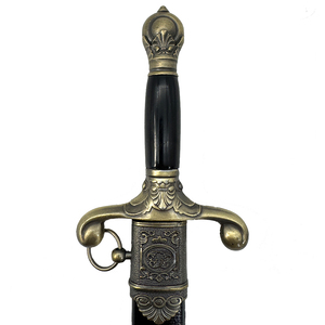 6f016r Kỵ Binh Saber với bảo vệ đồng thau & Pommel ăn mặc thanh kiếm cosplay Prop lễ satin lưỡi thanh kiếm kỷ niệm với bao kiếm - Product Image 5