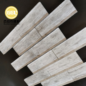 Carreaux <span class=keywords><strong>de</strong></span> mosaïque en verre effet bois blanc moderne, style <span class=keywords><strong>mini</strong></span>-briques pour la décoration des murs <span class=keywords><strong>de</strong></span> cuisine et des piscines <span class=keywords><strong>de</strong></span> spa - Product Image 3