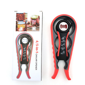 Kitchen Tools Accessories 6 in 1 <strong>Multi</strong> <strong>Function</strong> Nonslip Manual Jar Beer Bottle <strong>Opener</strong> <strong>Can</strong> <strong>Opener</strong> Set