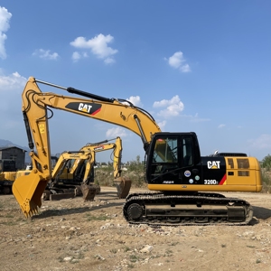 Excavadora de cadenas Caterpillar de 20 toneladas, usada, modelos Cat 320, 320c, 320d, 320d2l, 325, excavadora de movimiento de tierras, en stock. - Product Image 1