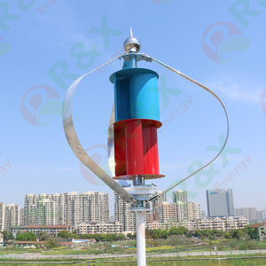 เครื่องกำเนิดไฟฟ้าพลังงานลมแบบแกนตั้ง RX-QV 5000W 10KW 120V-440V พร้อมเครื่องกำเนิดไฟฟ้ากระแสสลับสามเฟส ตัวควบคุม MPPT รับประกัน 10 ปี สำหรับใช้ในบ้าน - Product Image 2