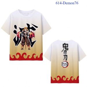 42 Designs <b>Demon</b> Kamado Nezuko Kamado Tanjirou <b>Slayer</b> Milk Silk Material Women <b>T</b>-<b>shirt</b> Anime Men's <b>Shirts</b> for Kids - Product Image 6