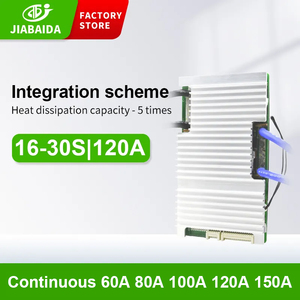 Hệ thống quản lý pin Jbd tp30s001 điện áp cao 96V 84V LiFePO4 80A 100A 120A pin lithium BMS cho bộ pin 18650 - Product Image 2