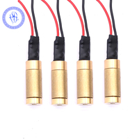 Module laser à diode verte 532 nm en boîtier laiton 30 mW avec pilote pour la visée (3V/5V)