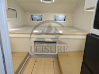 Remorque de voyage tout-terrain légère pour camion, camping-car coulissant pour camion, boîte de camping-car pour camion avec salle de bain à vendre