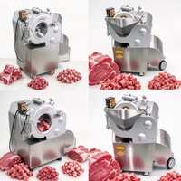 Machine à couper les cubes de viande de qualité alimentaire, machine à découper les cubes de bœuf, machine à découper les cubes de poulet industrielle