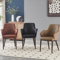 Fauteuil inclinable de style italien, design de luxe léger, pour hôtel, style canapé, une place, structure en acier inoxydable, artisanat du cuir