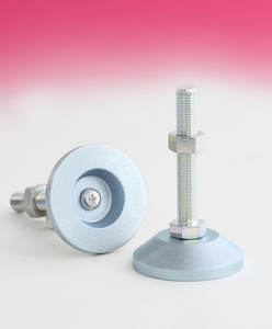 Perno de Nivelación Serie HW HARMONIE con Acabado de Cromato Trivalente, Rosca Métrica - Product Image 1