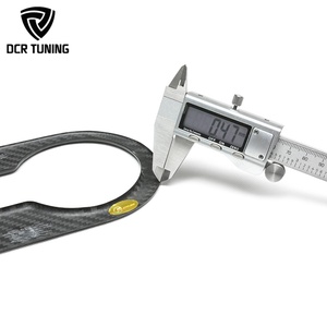 Copertura Portabicchieri Posteriore in Fibra di Carbonio per Tesla Model <span class=keywords><strong>3</strong></span>/Y Juniper 2024+ Accessori Interni Finitura Lucida o Opaca - Product Image 6