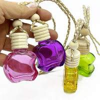 Diffuseur de parfum pour voiture personnalisé en aromathérapie, pendentif en forme de bouteille suspendue