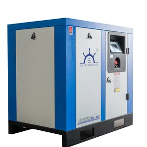 Compressore a vite elettrico da 7.5kw 15kw 8-16 bar tutto In uno 10hp 15hp macchina per compressori d'aria rotativi industriali da 20hp