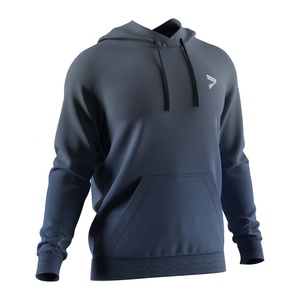 Sweat-shirt à capuche épais de mode extérieure avec poches, design par sublimation, vente en gros - Product Image 3