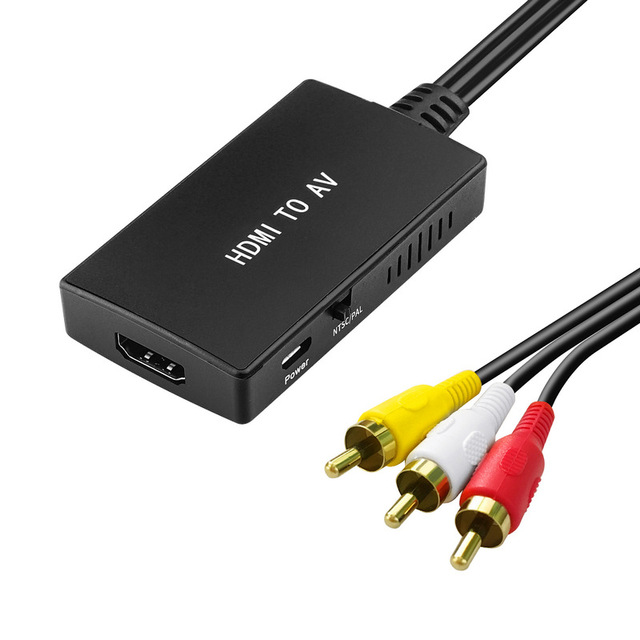 Factory Supply HDMI to AV RCA Converter with 1080p High-Definition Compatibility
