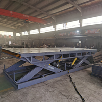 Meilleures ventes : Système de table élévatrice personnalisé, élévateur de chantier, élévateur à ciseaux hydraulique fixe, plateforme fixe pour charges lourdes