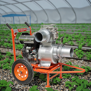 Pompe à eau auto-amorçante 12HP pour l'irrigation agricole des jardins de thé, vignobles, serres de légumes et plantations d'huiles végétales - Product Image 1