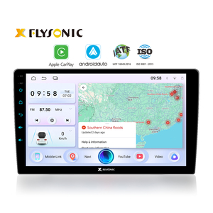 Flysonic <span class=keywords><strong>2K</strong></span> IPS màn hình cảm ứng Car DVD Player 9 inch Navigation với 8 Core 360 Máy ảnh 2 DIN đài phát thanh xe - Product Image 1