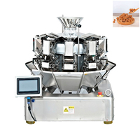 Pilules dosant la machine de remplissage haute précision 10 têtes mini peseur multihead granules de thé balance de remplissage