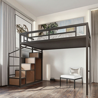 Cadre de lit en acier réglable moderne et durable, écologique, pour lit simple, lit queen, hôpital, école, hôtel, salon, chambre à coucher, lit superposé, mezzanine