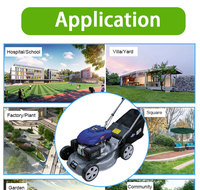 Tondeuse à gazon autotractée à essence de 18 pouces et 20 pouces, prix d'usine, pour jardin, avec certificat CE