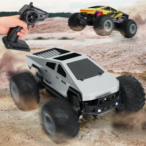 Voiture RC tout-terrain Cyber Big Foot 2.4G télécommandée avec câble USB et chargeur – Jouet Rock Crawler haute performance pour garçons - Product Image 1