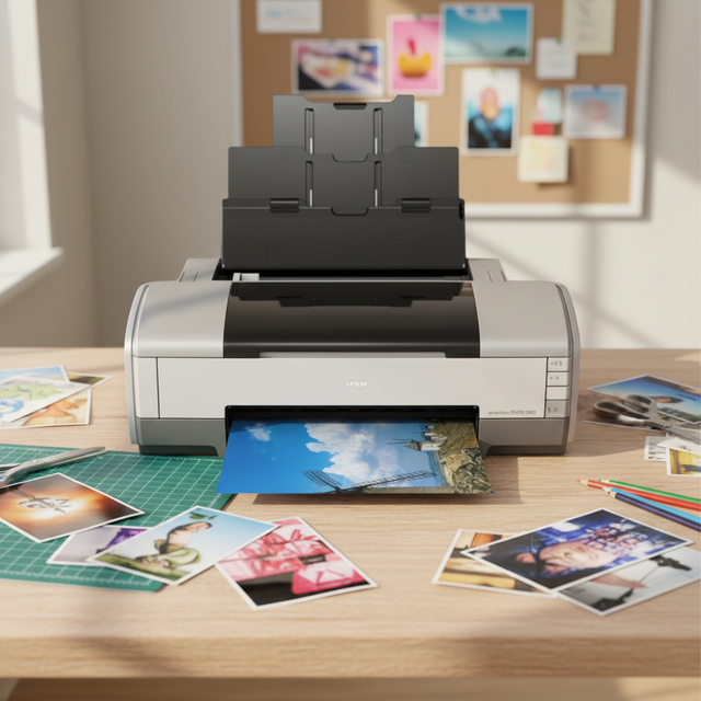 R1390 L1400 A3 30CM 6 COLORS CISS Ink Tank Dye Ink Sublimation Transfer Inkjet Printer for Bill Printer 110V/220V 6-Month