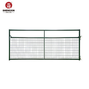 16 portes de ferme 15/8 allée Us conception de porte de ferme 16 treillis métallique soudé galvanisé Ranch portes de ferme tubulaires <span class=keywords><strong>prix</strong></span> - Product Image 1