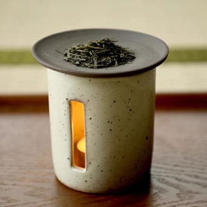 Brûleur à thé artisanal en céramique <span class=keywords><strong>Saliu</strong></span> importé de Chine, écologique, pour cérémonie du thé, aromathérapie aux huiles essentielles, bougeoir - Product Image 2