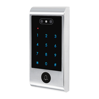 Système de contrôle d'accès aux portes par reconnaissance faciale RFID, étanche, extérieur, avec application TTlock, serrure de porte intelligente WiFi Ble