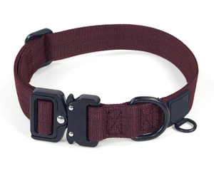 <span class=keywords><strong>Collar</strong></span> táctico para perros con asa, <span class=keywords><strong>Collar</strong></span> duradero de nailon para exteriores, <span class=keywords><strong>Collar</strong></span> de entrenamiento ajustable para perros grandes - Product Image 3