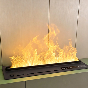 <span class=keywords><strong>Cheminée</strong></span> électrique murale intégrée avec effet <span class=keywords><strong>de</strong></span> flamme LED 3D pour la <span class=keywords><strong>d</strong></span>écoration <span class=keywords><strong>de</strong></span> la maison - Product Image 1