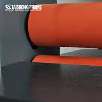 Laminateur manuel à pression par manivelle pour laminage à froid, machine à laminer les films photo (75CM 100CM 130CM 160CM)-TS-J32
