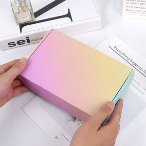 Boîtes d'expédition colorées, petites boîtes en carton ondulé colorées, boîtes d'expédition pour les petites entreprises, emballages pour envois postaux - Product Image 3