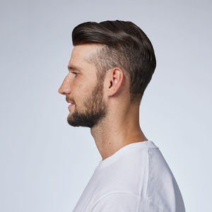 Prothèse capillaire HS27P durable en dentelle naturelle fine avec base en mono et gaze de peau, en cheveux humains, pour systèmes capillaires masculins - Product Image 5