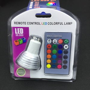 หลอดไฟ LED RGB เปลี่ยนสีได้ ควบคุมผ่าน Wi-Fi  ขั้ว E27 อายุการใช้งาน 25000 ชั่วโมง ตัวหลอดทำจาก PVC ใช้ไฟ AC 85-265V ปรับความสว่างได้ ติดตั้งบนเพดาน - Product Image 4