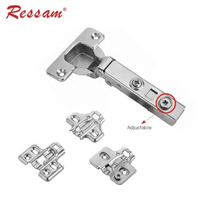 Ressam 35mm Cup 3D Adjustable Insert Kitchen Soft Closing Cabinet Hydraulic Hinges