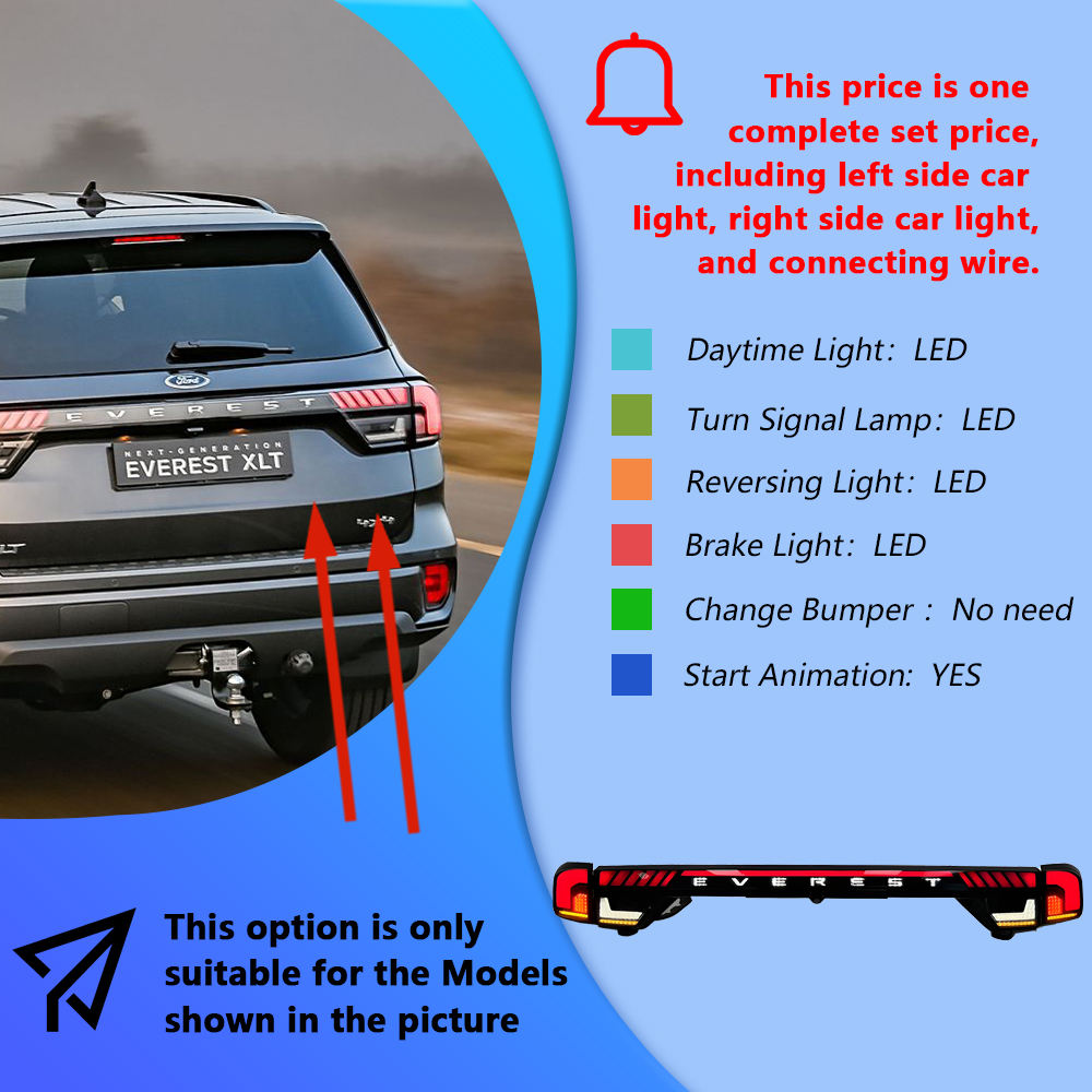 Feu arrière, un ensemble