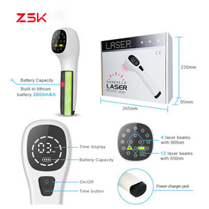 Alat Terapi <span class=keywords><strong>Laser</strong></span> Dingin Portabel ZSK 808nm 650nm Merah Inframerah untuk Terapi Kuda - Product Image 4