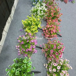 Boule <span class=keywords><strong>de</strong></span> fleurs artificielle résistante aux intempéries à longue tige à insérer dans le sol, pour décoration extérieure <span class=keywords><strong>de</strong></span> jardin, à revendre - Product Image 2