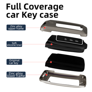Casing <span class=keywords><strong>Kunci</strong></span> Mobil Logam Berkualitas Tinggi, Pelindung <span class=keywords><strong>Kunci</strong></span> Mobil Pintar, Tidak Menghambat Sinyal, Cocok untuk Lexus ES UX <span class=keywords><strong>LS</strong></span> LC - Product Image 3