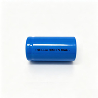 Batterie Li-ion rechargeable 18350 3,7 V 900 mAh, 3,7 Volts, INR18350, batterie lithium-ion, Akku