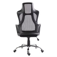 Chaise de bureau ergonomique pivotante en maille de haute qualité au design moderne pour le jeu sur PC et le travail à domicile
