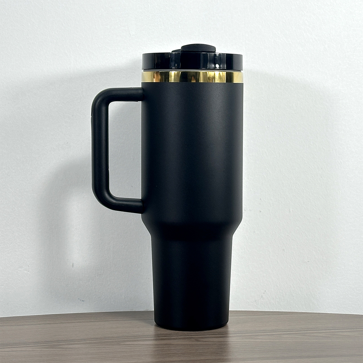 black gold-plate tumbler