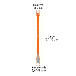 Ciseau à découpe à froid BOX 6 3/4" X 12", TRUPER - Product Image 2