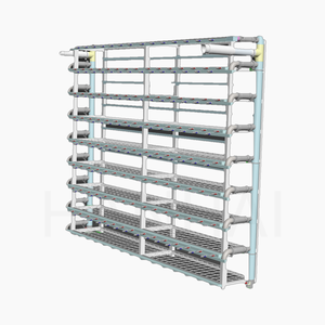 40 pieds 2.2MW Dissipation de la chaleur Condenseur refroidi par air Bobine de cuivre Ailettes en aluminium Tour de refroidissement à sec Refroidisseur à sec Conteneur de refroidissement liquide - Product Image 3