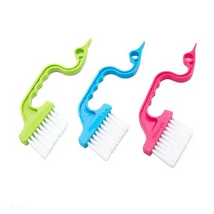 Hand-held Groove Gap Cleaning Tools Door <b>Window</b> Track Kitchen Car Cleaner <b>Brushes</b> Kitchen Accessories Gadgets - Product Image 1