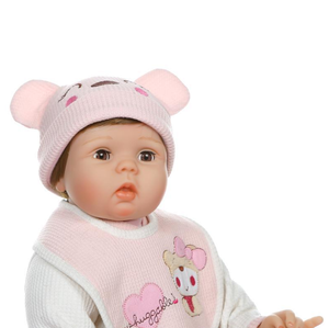 New Design Movable <strong>Eyes</strong> <strong>Blinking</strong> Baby Cute Simulation Reborn Baby <strong>Doll</strong> with Clothes - Product Image 2