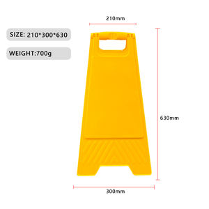 Taşınabilir göze çarpan uyarı dikkat işareti bir çerçeve yok park uyarı yapım aşamasında temizleme - Product Image 5