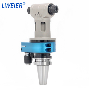 Cabezal de Fresado Lateral BT40 para Centro de Mecanizado, Ángulo HSK63 AG90-ER16, 2 Salidas Bidireccionales, Venta Directa de Fábrica en China - Product Image 3